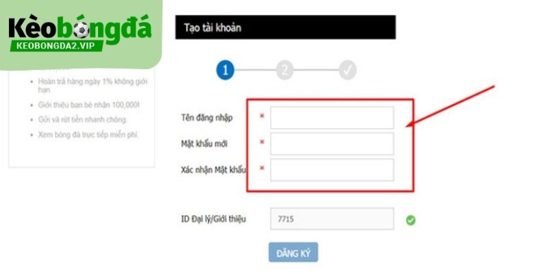 Truy cập đúng địa chỉ của website trước khi đăng ký Kèo Bóng Đá