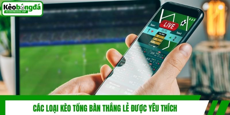 Kèo Tổng Bàn Thắng Lẻ - Bật Mí Cách Chơi Hiệu Quả Nhất 3 Các loại kèo tổng bàn thắng lẻ được yêu thích