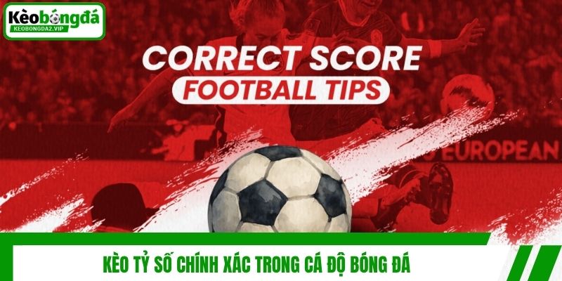 Kèo tỷ số chính xác trong cá độ bóng đá