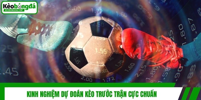 Kinh nghiệm dự đoán kèo trước trận cực chuẩn