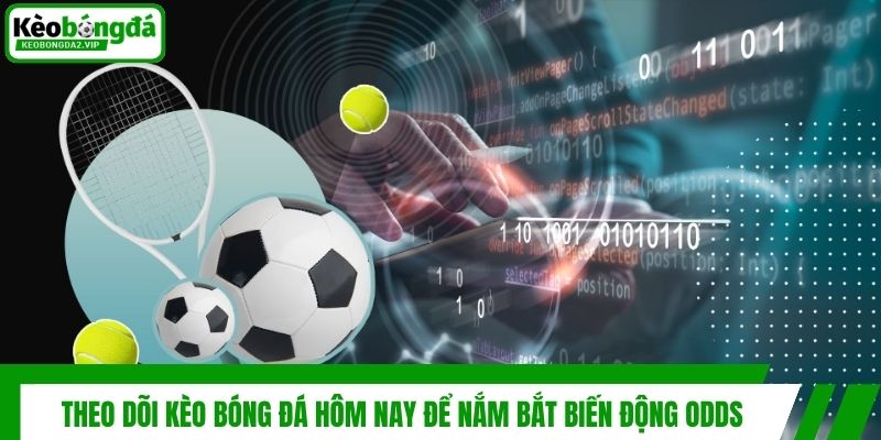 Theo dõi kèo bóng đá hôm nay để nắm bắt biến động odds