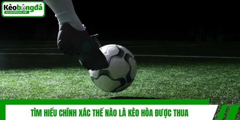 Tìm hiểu chính xác thế nào là kèo hòa được thua