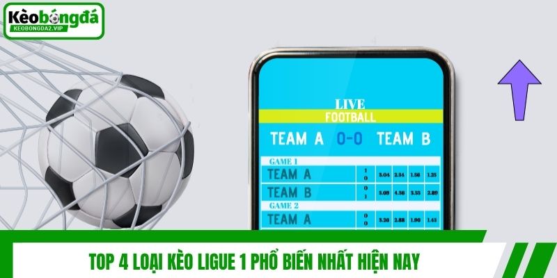 Top 4 loại kèo Ligue 1 phổ biến nhất hiện nay