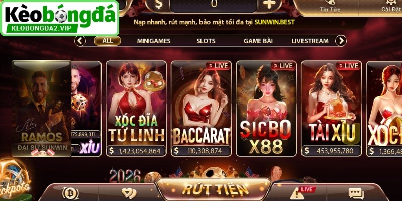 Giới thiệu cổng game Sunwin